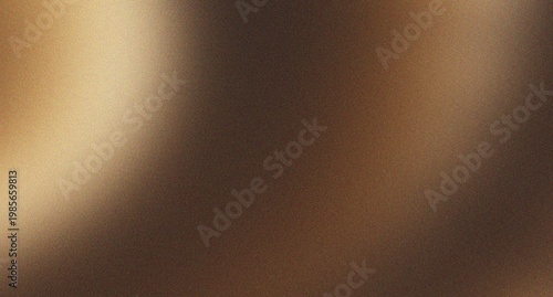 Golden bronze metallic texture with soft light reflection and fine grain noise effect creating luxurious elegant background for premium branding.