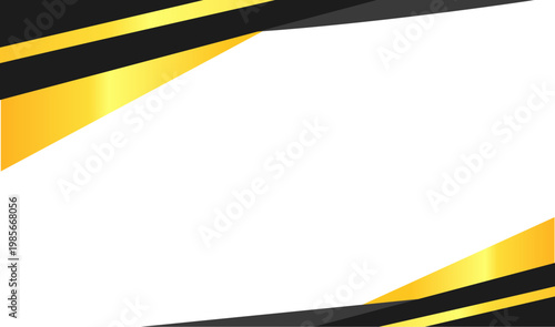 Black gold abstract stripes on white background. Ideal for elevate branding, packaging, stationery, and digital designs with a touch of luxury.