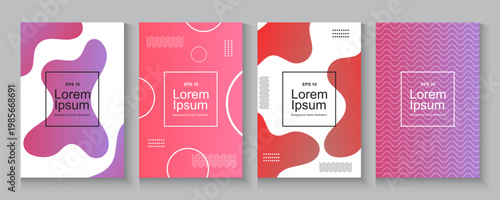 Abstract Color Lines background. with Wave Color Shapes Pattern. Rainbow Colored Fluid Graphic Elements. Posters with 3D Wavy and Spiral Ribbons, colorful waves cards, cover, flayer, cover banner.