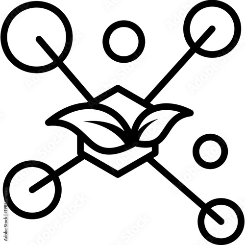 Antioxidants line icon