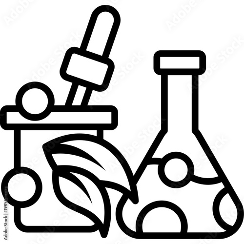 Natural Extract line icon