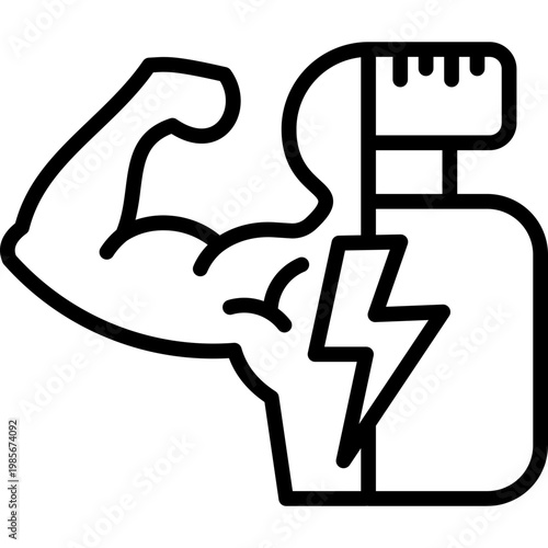 Phytonutrients line icon