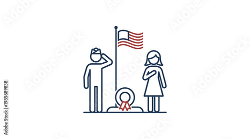 Memorial Day Ceremony Patriotism and Remembrance