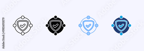 Integrity Icon Set Multistyle Various Collection Element For Design