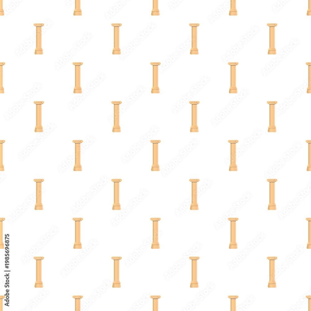 Naklejka premium Architectural columns forming a seamless repeating vintage greek style background
