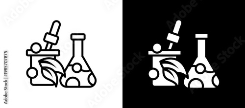 Natural Extract lineglyph icon