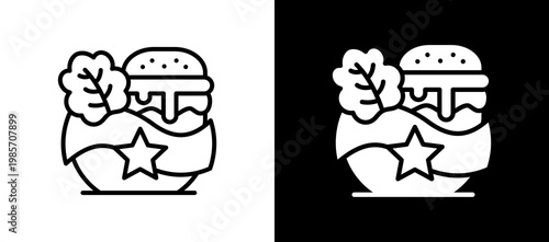 Superfoods lineglyph icon