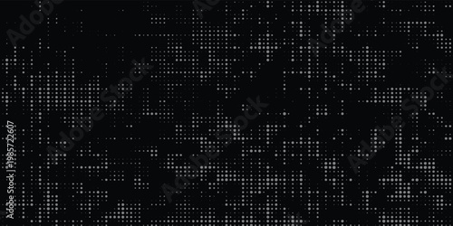 Vector black and white  dot pattern. vector illustration