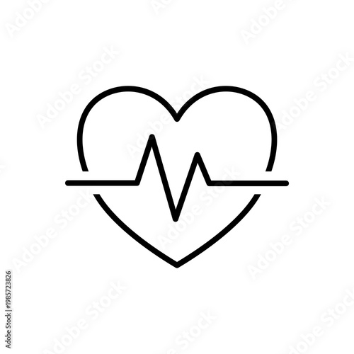Heart Rate Vitality Pulse Icon