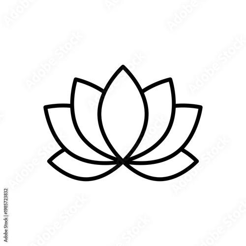 Lotus Flower Serenity Icon