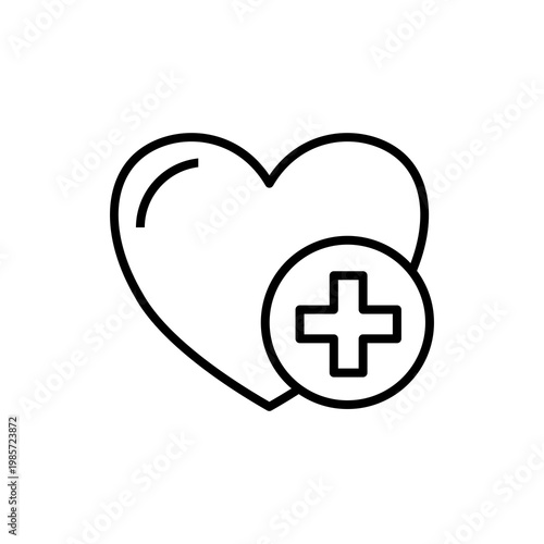 Positive Health Healthcare Icon