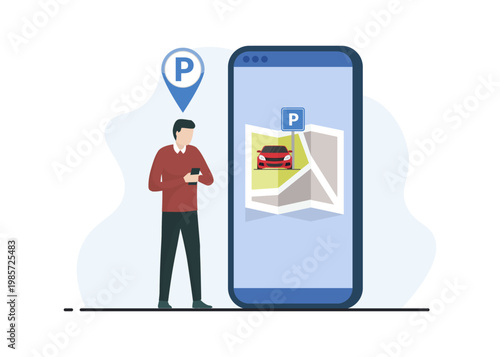 Find and Book Parking Spots Easily with a Mobile Phone Navigation App