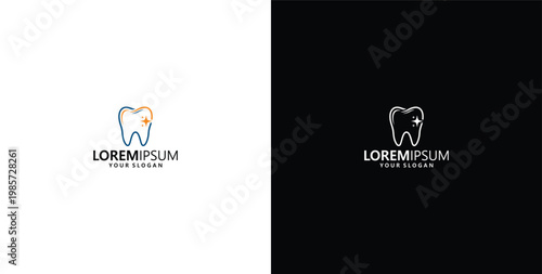 dental care logo vector design logo