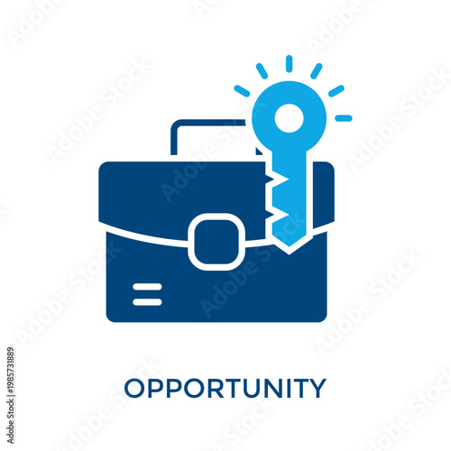 Opportunity Icon Dual Tone Style. Vector Illustration For Graphic Design
