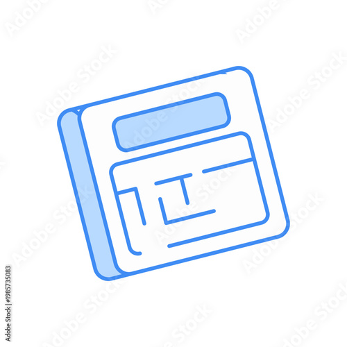 Evacuation Plan vector icon