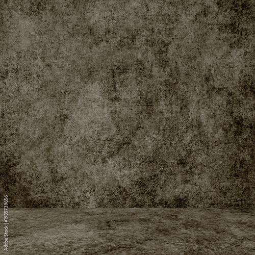 Designed grunge texture. Wall and floor interior background