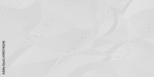 Crumple crushed white paper obsolete rumple craft design. wrinkle ripped cardboard crumple aged closeup recycled document grunge paper background.