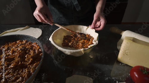 Crafting Delicious Vegan Lasagna: A Traditional Italian Homemade Cooking Process for a Healthy Lifestyle