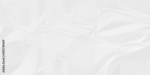 Crumple crushed white paper obsolete rumple craft design. wrinkle ripped cardboard crumple aged closeup recycled document grunge paper background.