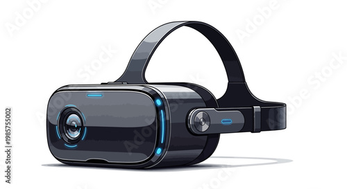 Virtual Reality Headset Device Technology.