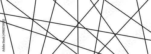 Lines pattern chaotic for messy random chaos and abstract straight irregular. Stripe texture line for geometric graphic grid and black diagonal design. Lines unusual background for messy art.