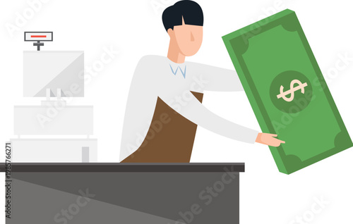 business colorful illustration