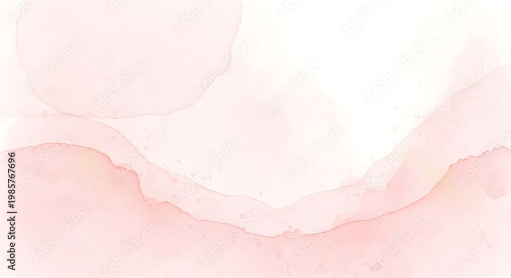 Fototapeta premium Soft pink and white abstract background with wavy lines