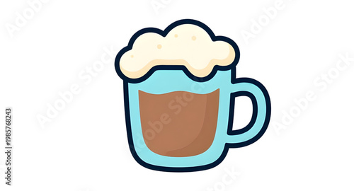 hot coffee, coffee mug, cartoon drink, hot beverage, cappuccino cup, whipped cream, hot chocolate, cozy drink, warm beverage, cafe drink, steaming cup, sweet drink, dessert drink, coffee illustration,