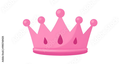 princess crown, pink crown icon, royal tiara, cute crown, fairy tale crown, girly design, queen crown, luxury symbol, crown illustration, royal icon, kids crown, fantasy crown, pink tiara, crown clipa