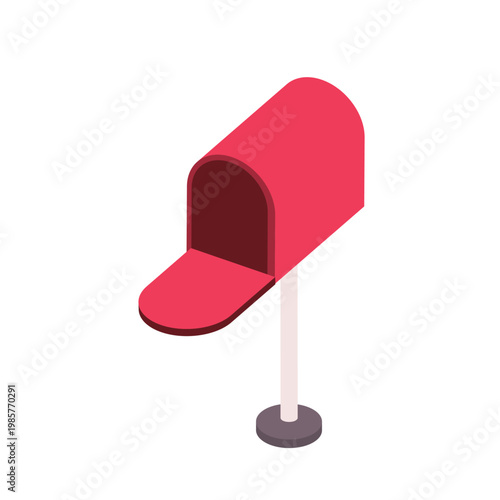 isometric mailbox