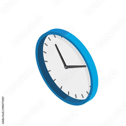 isometric clock
