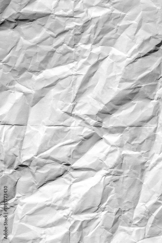 Creased paper texture overlay effect, png wrinkled paper surface, crumpled paper transparent background design element