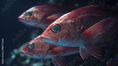Tropical Fish in Coral Reef Environment / サンゴ礁環境の熱帯魚