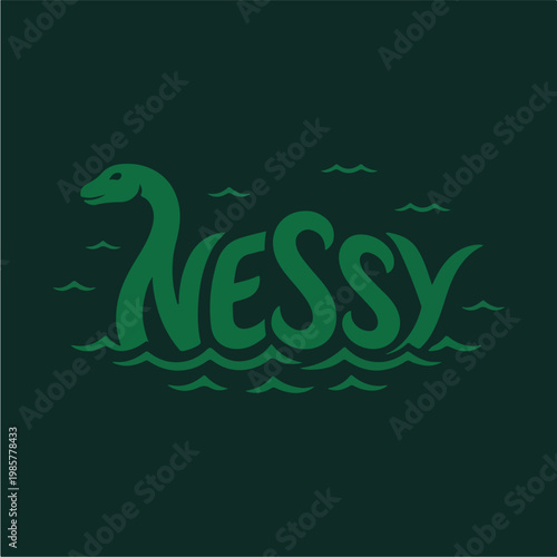 Nessie Monster Loch Ness.