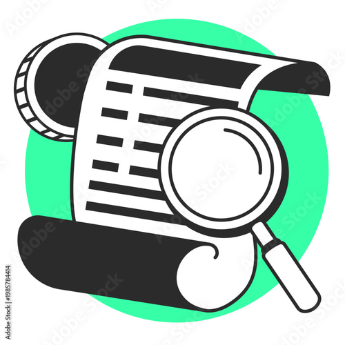 expense tracking illustration