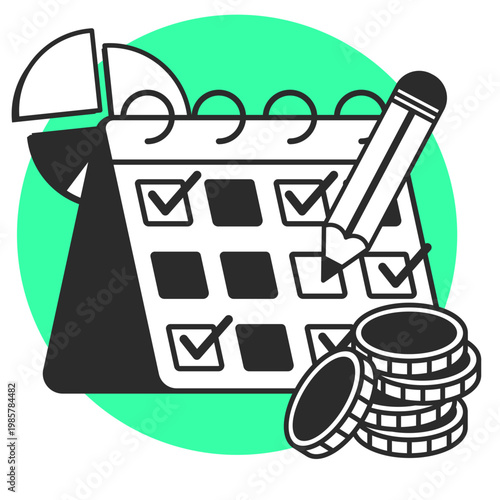 daily expense illustration