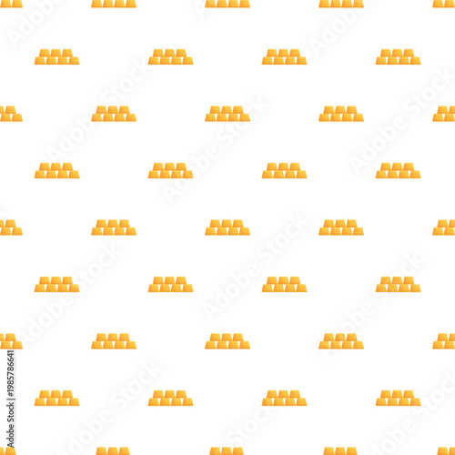 Gold bars forming a seamless pattern, symbolizing financial investment and luxury wealth
