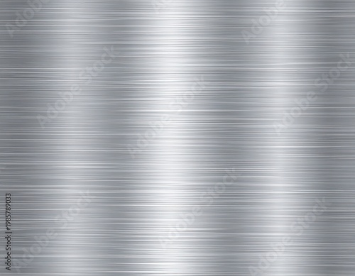 Wallpaper Mural Metallic surface with horizontal brush strokes Torontodigital.ca