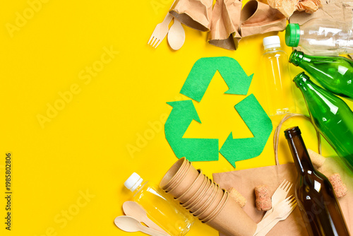 Konstfotografi Symbol of recycling