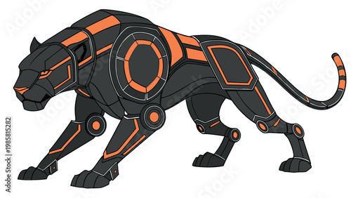 Robotic animal collection featuring mechanical dog, cat, insect, and bird, concept of artificial intelligence and futuristic technology.