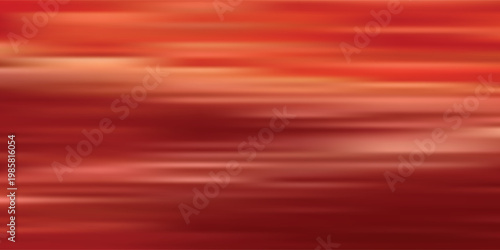 Dynamic Red and Orange Horizontal Motion Blur Abstract Background.