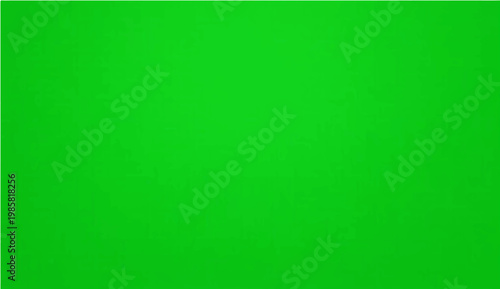 A vibrant chroma key green fills the frame, providing an expansive, adaptable background for creative projects.