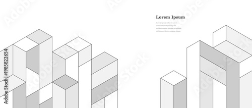 幾何学 抽象 建築 テクノロジー ビジネス 背景