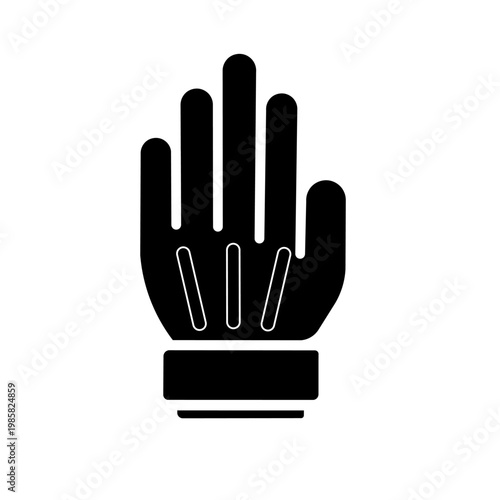 Glove icon isolated sign symbol vector illustration - high quality vector icons oh	