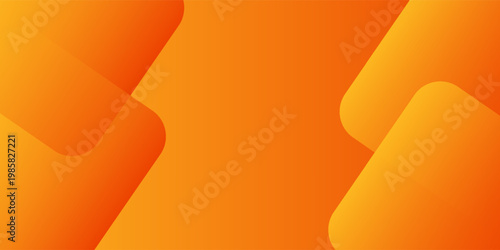Abstract orange and yellow geometric background. Modern concept for graphic design, background, web design, poster, banner, book, slideshow. Vector illustration