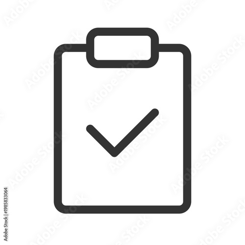 Completed task pixel perfect linear ui icon. Reach main goal. Project management. GUI, UX design. Outline isolated user interface element for app and web. Editable stroke. Poppins font used