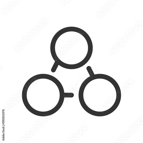 Teamwork improvement pixel perfect linear ui icon. Project management. Cooperation. GUI, UX design. Outline isolated user interface element for app and web. Editable stroke. Poppins font used