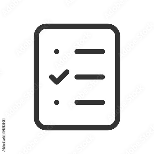 Survey pixel perfect linear ui icon. Answer question. Experience share. Poll for customers. GUI, UX design. Outline isolated user interface element for app and web. Editable stroke. Poppins font used