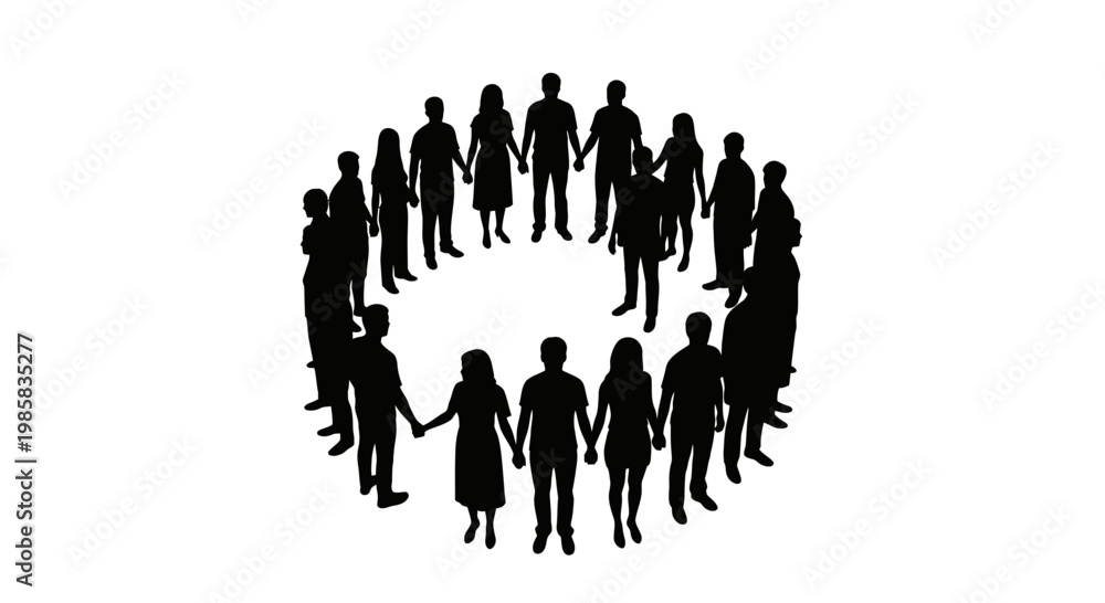 Obraz premium group of people