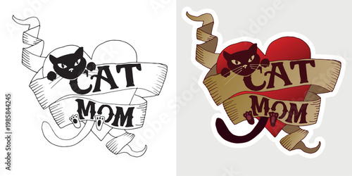 Funny hand drawn doodle lettering quote about  pet lovers. Lettering for t-shirt design, mug print, bag print, clothes fashion. 100% hand drawn vector image.